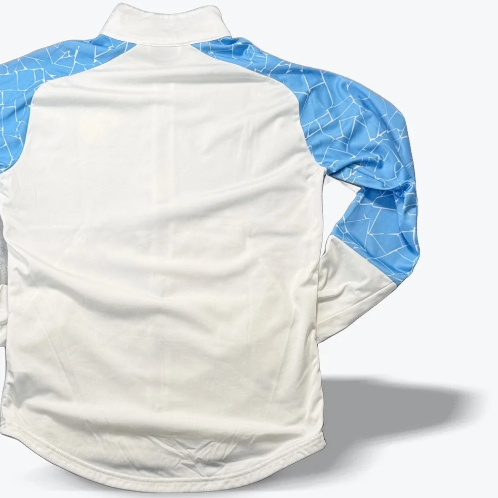 Puma Manchester City Stadium Jacket Team White Zip Up Track Medium 75803308 MCFC - Picture 2 of 8